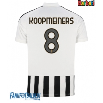 Juventus Teun Koopmeiners #8 Tricou Fotbal Replică 2026-27 Barbati Acasa